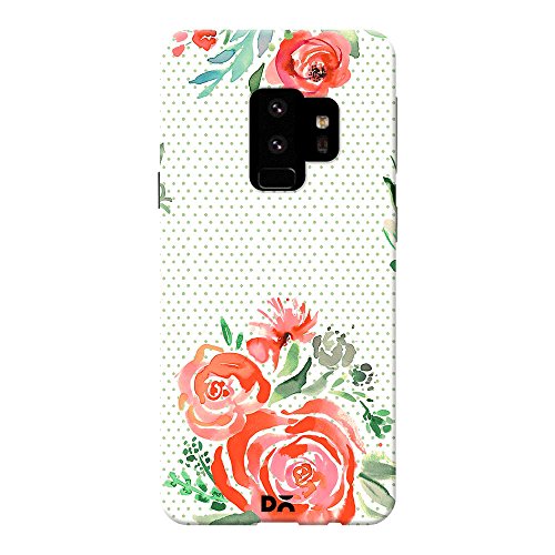 DailyObjects Orange Sweet Roses Bouquet Watercolor Mobile Case Cover for Samsung Galaxy S9 Color-Multicolor