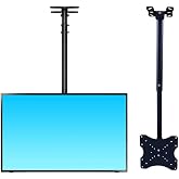McStorey Tavan TV Askı Aparatı 14-42 İn&ccedil; Uyumlu, Teleskopik 460-880 mm, 360&deg; D&ouml;ner 45&deg; Eğimli, VESA 75x75 100x100 200x100 200