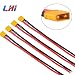 Produktbild LHI XT30 Pigtail Stecker Stecker mit 150mm 12AWG Silicon Draht mit Mantel Gehäuse für RC Lipo Batterie FPV Racing Drone (4 STÜCKE)