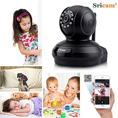 Sricam SP019 2.0 MP Wireless Full Hd 1080P IP Wifi CCTV Indoor Security Camera (White)
