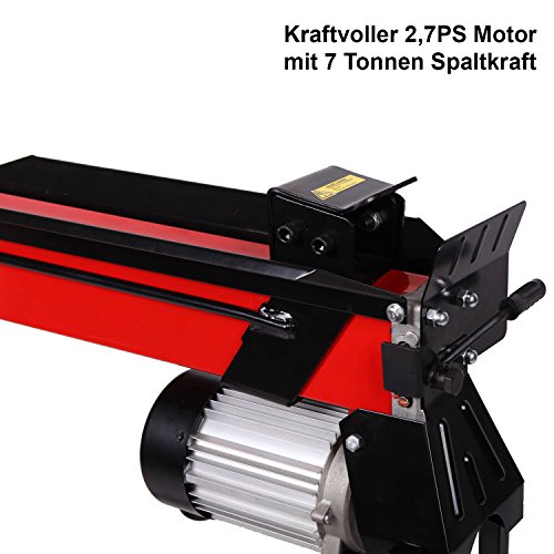 BRAST Holzspalter Brennholzspalter Kaminholz-Spalter Hydraulikspalter 7 Tonnen Schnellspalt-Funktion - 3
