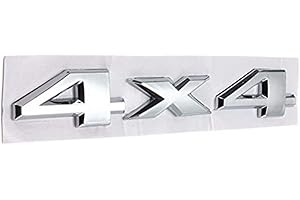 Alamor Car 3D New 4 X 4 Sticker Chrome Logo Decal Emblem Per Jeep Dodge Abs