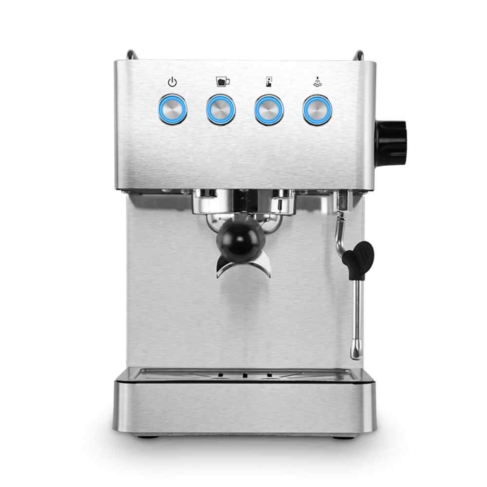 OOFAYWFD-Voll-halbautomatische-Kaffeemaschine-1450W-Hochleistungsknopfbetrieb-Dampfschlag-Milch-Pump-Pressure-Kaffeemaschine-17L-Kapazitt-15BAR