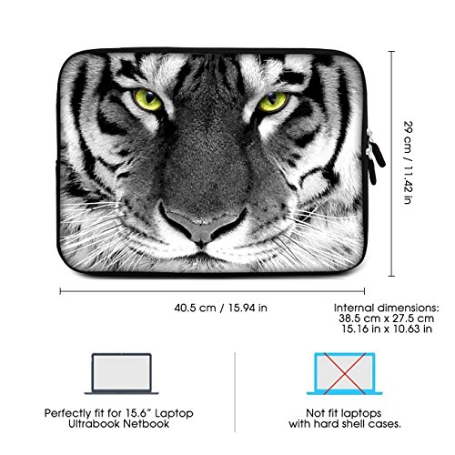 Sidorenko Laptop Tasche f  r 15 - 15 6 Zoll   Universal Notebooktasche Schutzh  lle   Laptoptasche aus Neopren  PC Computer H  lle Sleeve Case Etui  G