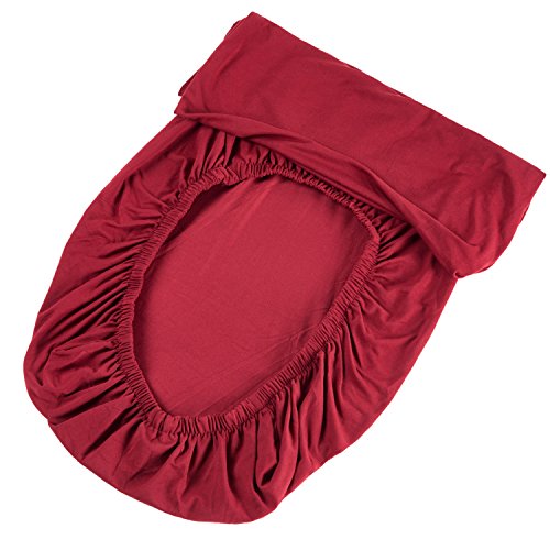 Beddingleer Stuhlbezug, kurz, abnehmbar, waschbar, Bezüge für Esszimmerstuhl, Restaurant, ideal für Hochzeiten, Hotels und Bankette, zusammenfaltbar, 6 Stück Style#4 - 6