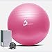 Produktbild Wly&Home Gymnastikball (55-75Cm) EXTRA THICK Yoga Ball Stuhl, Schreibtischstuhl Und Geburt |,Pink,65Cm