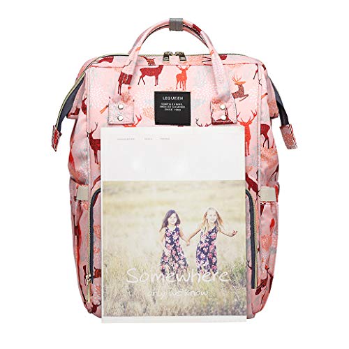Preisvergleich Produktbild Likecrazy Mama Tasche Reise Schulter Rucksack Mom Wickeltasche Große Kapazität Tasche Reiserucksack Baby Windel Vielseitige Rucksackhandtasche