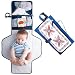 Portable Diaper Changing Pad Organizer with Large and Waterproof Baby Changing Mat and Clutch with Pockets for Diapers, Wipes and Baby Cream, Baby Travel Changing Kit for Moms with Newborns, Infants and Toddlers by Royal Rusu