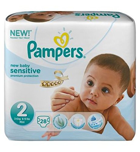 pampers sensitive nappies