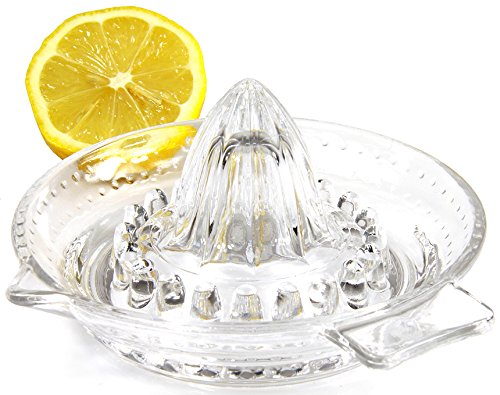 Zitronenpresse aus Glas Zitruspresse Orangenpresse Saftpresse