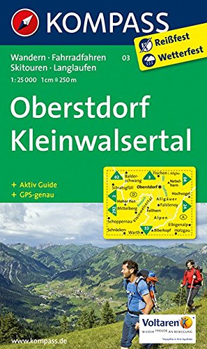 Download Oberstdorf - Kleinwalsertal: Wanderkarte mit Aktiv Guide, Radwegen, Loipen und alpinen Skitouren. GPS-genau. 1:25000 (KOMPASS-Wanderkarten, Band 3) Download Oberstdorf - Kleinwalsertal: Wanderkarte mit Aktiv Guide, Radwegen, Loipen und alpinen Skitouren. GPS-genau. 1:25000 (KOMPASS-Wanderkarten, Band 3)