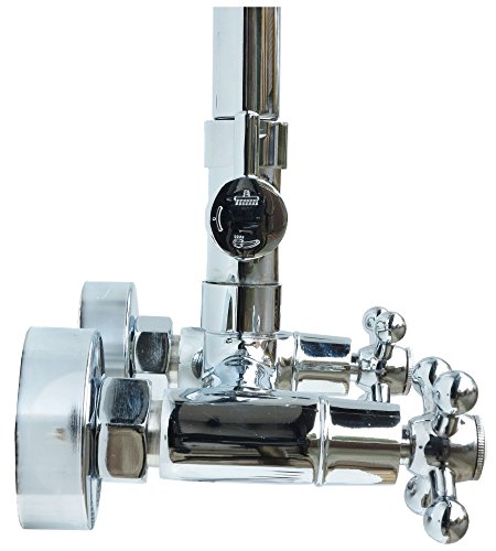 Nostalgie Retro Duschset Dusche Set Brause Set Arles in Chrom - 7