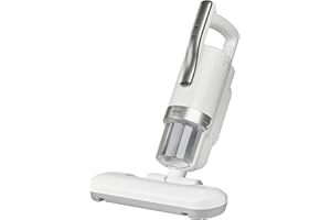Iris Ohyama, Staubsauger/Milbensauger für Matratzen gegen Allergene, 600W, 14000 Vibrationen/Min, HEPA-Filter H13 99.95%., Für Matratzen, Sofas und andere Stoffe - Power Quilt Cleaner IC-FAC4 - Weiß
