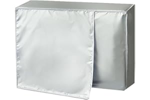 CWOQOCW Cubierta exterior de tela Oxford para aire acondicionado, protector solar impermeable