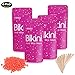 Produktbild Yansu Bikini Wachs Haarentfernung Haarentfernung Wachsbohnen Film Wachsen für Männer Frauen Körper-Haar, Gesichts-, Bein-, Achselhöhlen, Brust, Bikini 400g