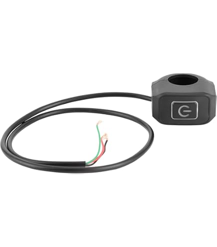 Interrupteur Kill/stop 2 Fils Pour Guidon 22mm - Compatible YZ250, YZ450, WR, VTT, Scooter, Couleur Orange