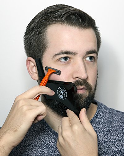„The Beard Cape Company“ bietet einen Schablonenkamm für schicke Rasuren und ein außergewöhnliches Styling - 7