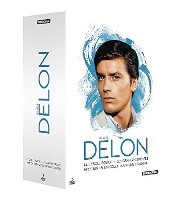 Melville Jean Pierre Coffret Alain Delon : Le cercle rouge + Les granges brûlées + Mr. Klein + Plein soleil + La veuve Couderc - Pack