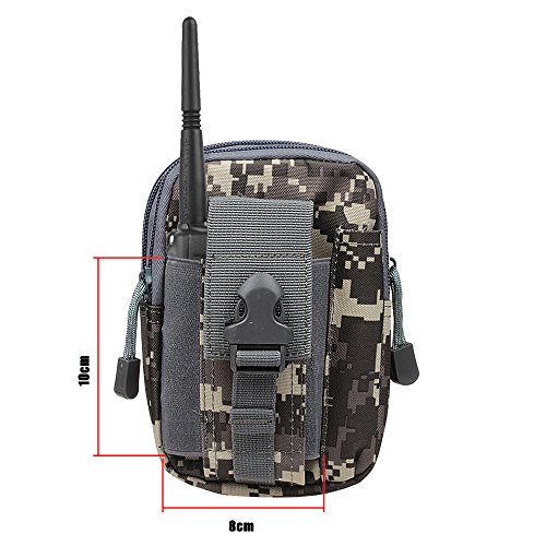 xhorizon® Armee Camo Tasche Für Handy Haken Schleife Gürteltasche Halfter Hülle Beutel - 2