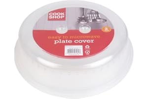 STALWART ITP ‎O-57161 2 Pack Plate Covers- Ventilated Microwave Food Plate Dish Cover Kitchen Cooking