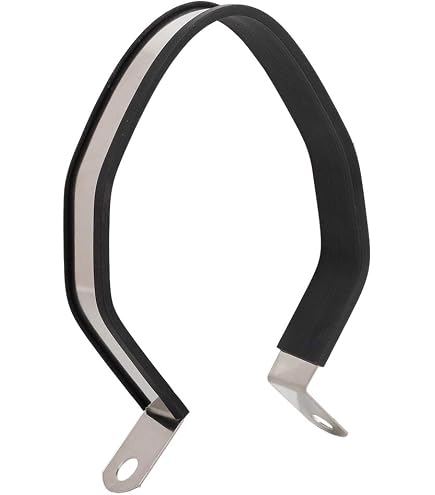 Pince D'échappement Moto Universelle - Demi-cercle En Acier Inoxydable, Pour Support De Silencieux, 10 Mm