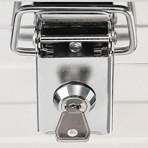 Alubox 47 Liter, hochwertig verarbeitet, mit Moosgummidichtung, Alukiste flexibel verwendbar als Transportbox und Lagerbox – Alukoffer Lagerkisten Metallkiste Metallbox Aluboxen Alukisten - 2