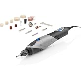 مجموعة أدوات متعددة الأغراض Dremel 2050 Stylo+ بقوة 9 وات (15 ملحقًا، وضبط سرعة متغيرة للنقش حتى 22000 دورة/دقيقة ومساحات أخرى