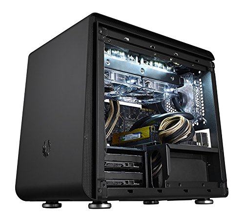 BitFenix Phenom - Caja de Ordenador de sobremesa (Mini-ITX, 2 x USB 3.0), Negro
