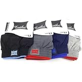 Passion-Male Comfortable Cut Boxer Towel Waist Boxer Combed Cotton 4 Pieces