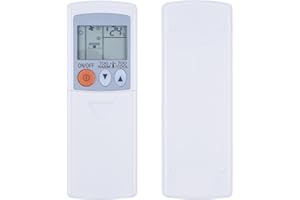 GOUYESHO Mando a Distancia de Repuesto KD06ES para Mitsubishi A/C 433 MHz Air ConditionerMSZ-FD25VA MSZ-FD35VA MSZ-FD50VA KM05B MSZ-GA35VA KD07BS