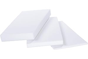 saarschaum • PUR Schaumstoffplatte • Wähle Raumgewicht und Stärke • RG 5080 202x122x1cm • Schaumstoff meterware • auflagen, Kissen & Polster