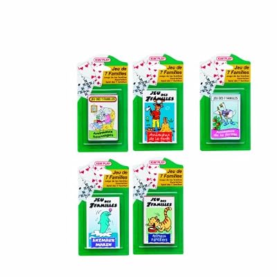 Kim'Play - 333 - Jeu de Cartes - Jeu de 7 Familles - Assortis