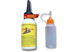 GEAR- FLON Modellbahnöl mit PTFE – Hochleistungs Schmieröl für Modelleisenbahn & Modellbau – Präzise Schmierung & Langzeitpflege – Spezialöl für Lokomotiven, Achsen & Getriebe(50ml)