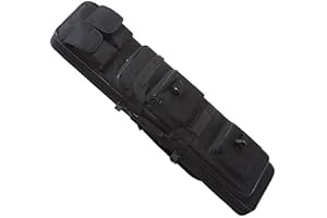 DFANCE Funda de Almacenamiento para Escopeta Funda Escopeta Mochila Táctica de Caza para Rifle de Rifle Mochila para Carabina,Duradera,Almacenar o Transportar Rifles Individuales