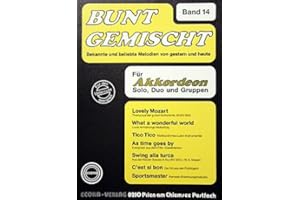 Verlag Ecora BUNT GEMISCHT 14 - arrangiert für Akkordeon [Noten/Sheetmusic]