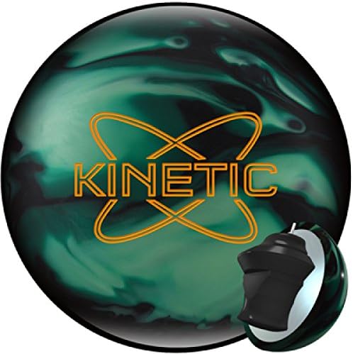 Track All Weights Kinetic Emerald Reactive Mid Performance Bowling Ball Bowling Ball For Men and Women, 12 LBS