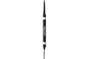 ‎MAX FACTOR Max Factor Brow Shaper automatyczna kredka do brwi ze szczoteczką, podkreśla i wypełnia brwi, nr 30 – Deep Brown
