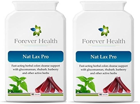 NAT LAX PRO - Nat Lax Pro is the Ultimate Herbal Laxative – It Uses Only POWERFUL HERBAL Ingredients Like RHUBARB WILD YAM and GARLIC To Quickly Relieve a Blocked Colon / Bowel and is based on the World Famous Dr Christopher Formula - Specially Formulated to give Quick relief from Constipation and other Digestive Disorders Like IBS or Irritable Bowel Syndrome - FEEL FRESH and CLEAN - 180 Herbal Tablets