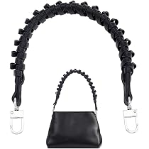 Lot De 2 Sangles Bandoulière En Similicuir Noir - Longueur 62,5 Cm, Boucles Métal, Pour Sacs DIY Ou Réparation