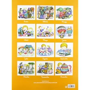 Calendario Teo 2014: ¡Con adhesivos para marcar las fechas más señaladas!