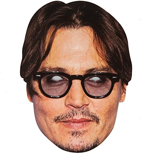 Johnny Depp Cardboard Mask