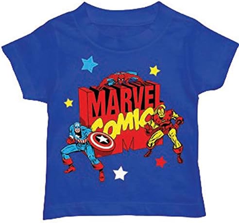 Marvel Comics The Avengers Logo Comic Book Superhero Toddler T-Shirt Tee