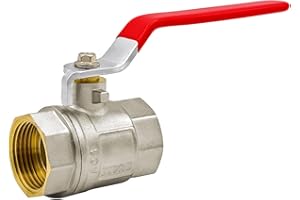 VARIOSAN Zawór kulowy 13316, 1/2" IG/IG, DN15, mosiądz, pełny przepływ, uchwyt dźwigniowy