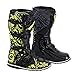 Produktbild snfgoij Wasserdichte Motorradstiefel Racing Motocross-On-Road-Rüstung Langlaufschuhe Reitstiefel Racingstiefel,Yellow-44
