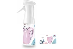 Facewegen - Flacone spray riempibile per nebulizzazione continua, spruzzatura fine, per styling dei capelli, piante, pulizia, skincare