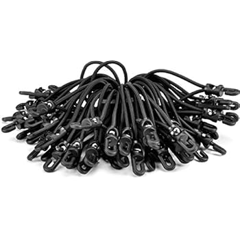Spannfix 4mm gris argenté 13cm 10 pcs. - Cordons élastiques-Spannfix