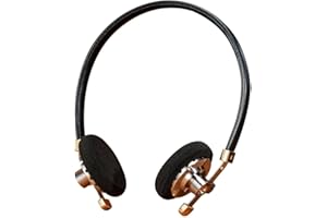 ROSESELSA Ferne Berge On Ear HiFi-Kopfhörer mit Kabel OOTD Vintage Kopfhörer Promi-Kopfhörer Modische Outfits für Street Snap Live-Kamera MMCX, 3,5 mm (Nacht, mit RZ200-m)