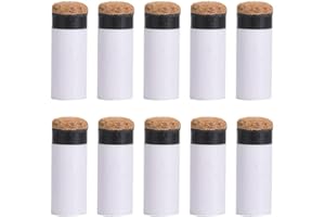 Agatige 10 mm/11 mm/12 mm/13 mm Queue-Spitzen, 10 Stück Pool-Billard-Queue-Spitzen, Ersatz für Pool-Queue-Sticks zum Anschrauben