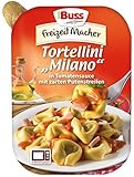 Buss Tortellini "Milano" in Tomatensauce mit zarten Putenstreifen, 12er Pack (12 x 300 g)