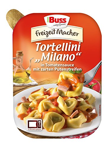 Preisvergleich Produktbild Buss Tortellini "Milano" in Tomatensauce mit zarten Putenstreifen, 300 g